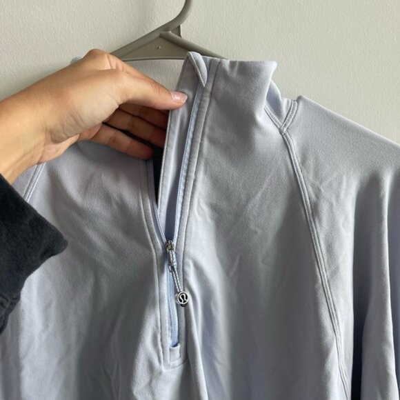 Lululemon Blue Quarter-Zip Pullover - Picture 2 of 8